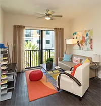 University Park interior of Student Apartment