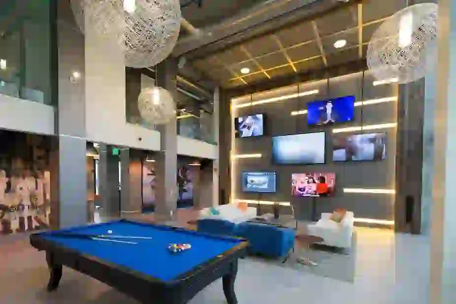 Game and Movie Room at University Park