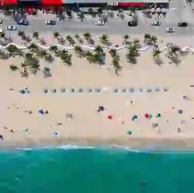 Boca Raton residents on the beach